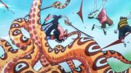 Hyouzou's Eight Sword Style as seen in One Piece (Image via Toei Animation)